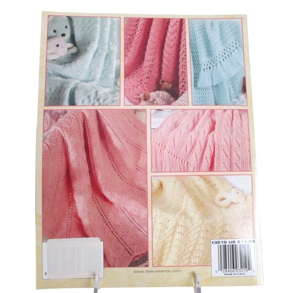 Leisure Arts Our Best Knit Baby Afghans Pattern Book - 33 Designs - Baby Handmad - Picture 2 of 3